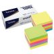 LYRECO Premium Sticky Cube - Assorted - 75 x 75mm - Pack of 2