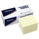 LYRECO Premium Sticky Cube - Yellow - 75 x 75mm - Pack of 2