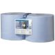 TORK 3 Ply Premium Industrial Heavy Duty Wiping Paper - Blue - 2 x 119m Combi Rolls