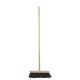 CLEENOL Soft Bristle Wooden Broom Head & Handle - 12in.