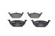 Bosch Brake Pad Set, disc brake 986424364