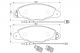 Bosch Brake Pad Set, disc brake 986424746