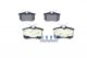 Bosch Brake Pad Set, disc brake 986461769