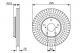 Bosch Brake Disc 986479664