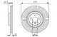 Bosch Brake Disc 0986479A26