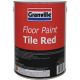 GRANVILLE Tile Red Floor Paint - 5 litre