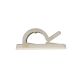 CONNECT Cable Clips - Self Adhesive - Natural - 6.0mm - Pack Of 50