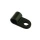 CONNECT Black Nylon P Clips - 4.8mm - Pack of 100