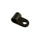 CONNECT Black Nylon P Clips - 6mm - Pack of 100