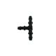 CONNECT Washer Tube Connector - T Piece - 3/16in. - Pack Of 5