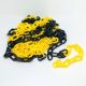 PROSOL Plastic Barrier Chain Yellow and Black