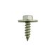 CONNECT Sheet Metal Screws with Washers - Pack of 50