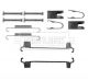 BORG & BECK FITTING KIT - SHOES BBK6164