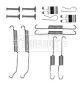 BORG & BECK FITTING KIT - SHOES BBK6316