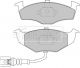 BORG & BECK FRONT BRAKE PADS BBP1846