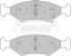 BORG & BECK FRONT BRAKE PADS BBP1865