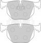 BORG & BECK FRONT BRAKE PADS BBP1871