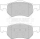 BORG & BECK FRONT BRAKE PADS BBP1902