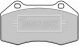 BORG & BECK FRONT BRAKE PADS BBP1909