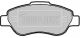 BORG & BECK FRONT BRAKE PADS BBP1914