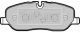 BORG & BECK FRONT BRAKE PADS BBP1929