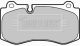 BORG & BECK FRONT BRAKE PADS BBP2037