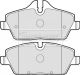 BORG & BECK FRONT BRAKE PADS BBP2051