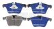 BORG & BECK FRONT BRAKE PADS BBP2058