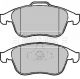 BORG & BECK FRONT BRAKE PADS BBP2064