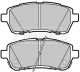 BORG & BECK FRONT BRAKE PADS BBP2085