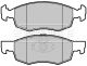 BORG & BECK FRONT BRAKE PADS BBP2087