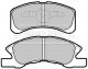 BORG & BECK FRONT BRAKE PADS BBP2141