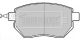 BORG & BECK FRONT BRAKE PADS BBP2172