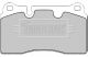 BORG & BECK FRONT BRAKE PADS BBP2175