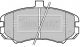 BORG & BECK FRONT BRAKE PADS BBP2203