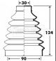 BORG & BECK CV JOINT BOOT KIT BCB2898