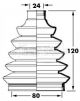 BORG & BECK CV JOINT BOOT KIT BCB6029