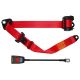 SECURON Seat Belt - Auto Lap & Diagonal - Red