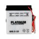 PLATINUM Motorcycle Battery 6V - 5.5Ah - 40CCA