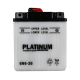 PLATINUM Motorcycle Battery 6V - 6Ah - 40CCA