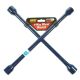 MAYPOLE 4 Way Wheel Wrench - Blue