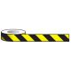 SIGNS & LABELS Aisle Marking Tape - Black/Yellow - 33m x 50mm