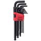 CARLYLE HAND TOOLS Hex Key Set Long Ball SAE Carlyle Hand Tools