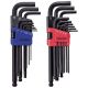 CARLYLE HAND TOOLS Hex Key Set Long Ball Short & Long Arm Metric & SAE Carlyle Hand Tools