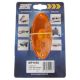 MAYPOLE 12/24V Slim Line Oval LED Side Amber Marker & Reflector