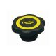 HIGH TECH PARTS Oil Filler Cap - Black/Yellow - Ford Zetec