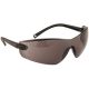 PORTWEST Pan View Spectacles - Black Frame - Smoke Lens