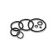 WOT-NOTS Rubber O Rings - Assorted - Pack Of 9