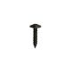 WOT-NOTS Screw Self Tap Flanged - 1/2in. & 3/4in. No 10 Black - Pack of 7