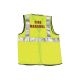 SAFETY FIRST AID Hi-Vis Fire Marshall Waistcoat - L/XL